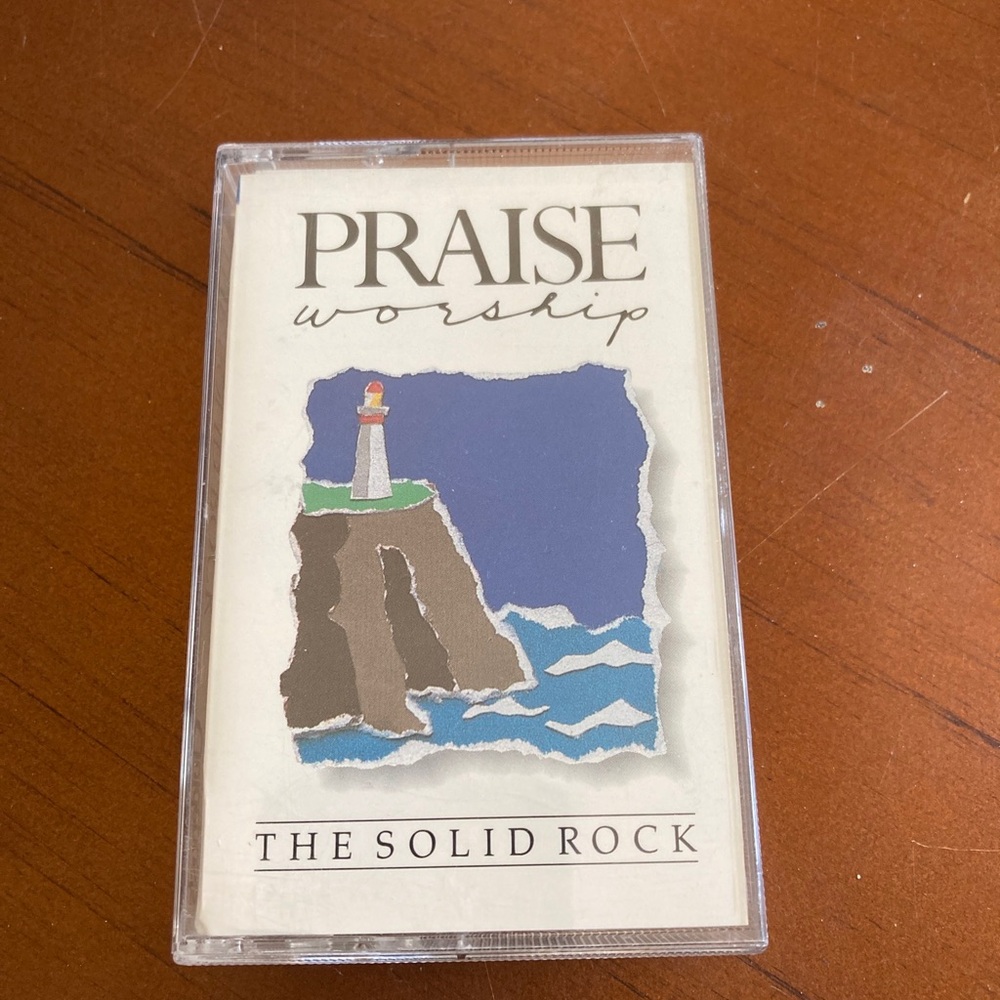 Guideposts Praise & Worship The Solid Rock Cassette Religious Music - Vintage